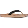 Slipper OluKai Women Nonohe Black Golden Sand