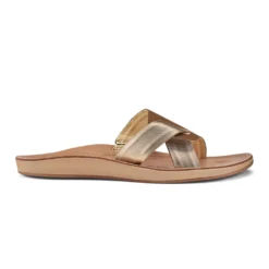 Slipper OluKai Women Nonohe 'Olu Tan Golden Sand