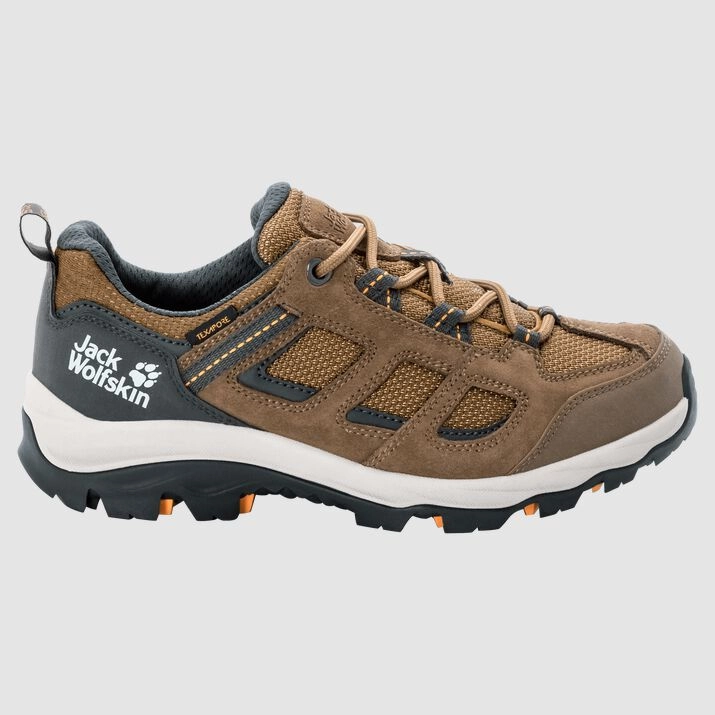 Wandelschoen Jack Wolfskin Women Vojo 3 Texapore Low Brown Apricot 1 Wandelschoen Jack Wolfskin Women Vojo 3 Texapore Low Brown Apricot