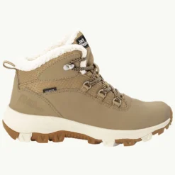 Wandelschoen Jack Wolfskin Women Everquest Texapore Mid Clay Beige