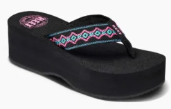 Slipper Reef Women Sandy Hi Black Malibu