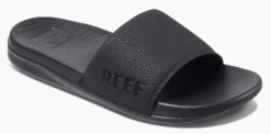 Slipper Reef Women One Slide Black