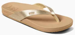 Slipper Reef Women Cushion Bounce Court Tan Champagne