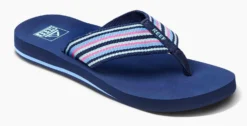 Slipper Reef Women Spring Woven Peacoat Stripe