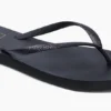 Slipper Reef Women Seaside Black Glitter