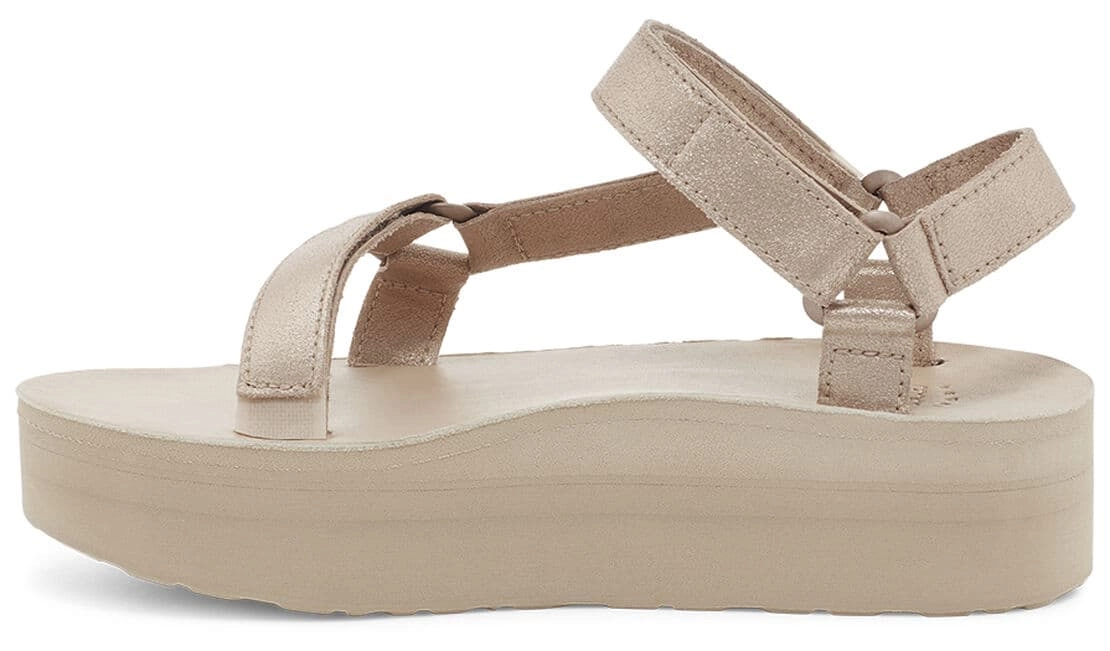 Teva Women Flatform Universal Leather Metallic Champagne 3 Teva Women Flatform Universal Leather Metallic Champagne - Afbeelding 3