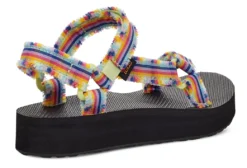 Teva Women Midform Fray Frazier Black Multi -Teva Verkoopwinkel 1118954 FBML 4