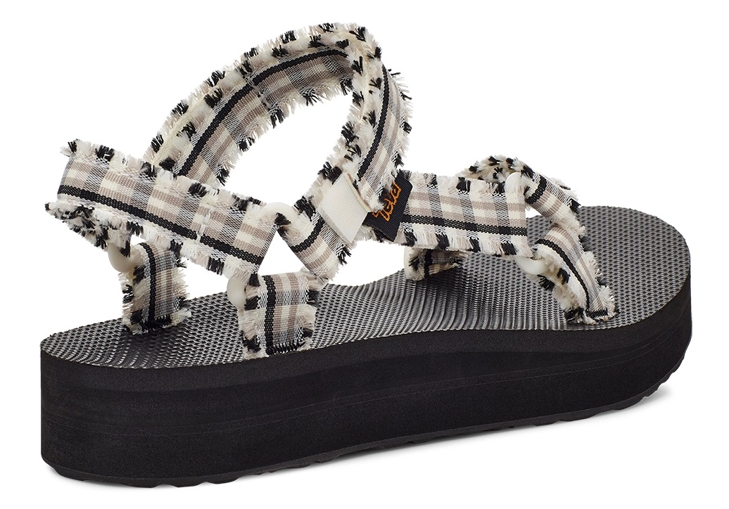 Teva Women Midform Fray Frazier White Black 4 Teva Women Midform Fray Frazier White Black - Afbeelding 4