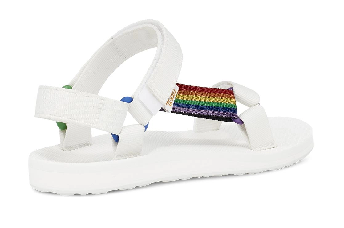 Teva Women Original Universal White Rainbow 4 Teva Women Original Universal White Rainbow - Afbeelding 4