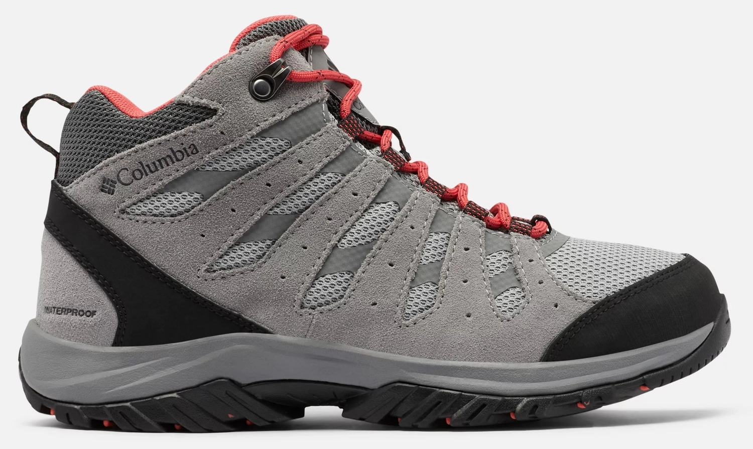 Wandelschoen Columbia Women Redmond III Mid Waterproof Steam Red Coral 1 Wandelschoen Columbia Women Redmond III Mid Waterproof Steam Red Coral