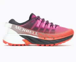 Trailrunning Schoen Merrell Women Agility Peak 4 Fuchsia Tangerine