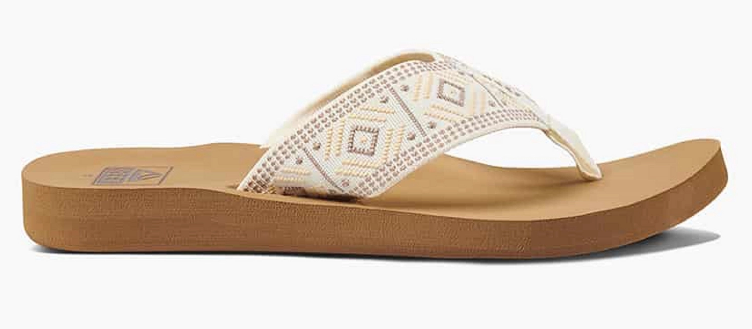 Slipper Reef Women Spring Woven Vintage White 2 Slipper Reef Women Spring Woven Vintage White - Afbeelding 2