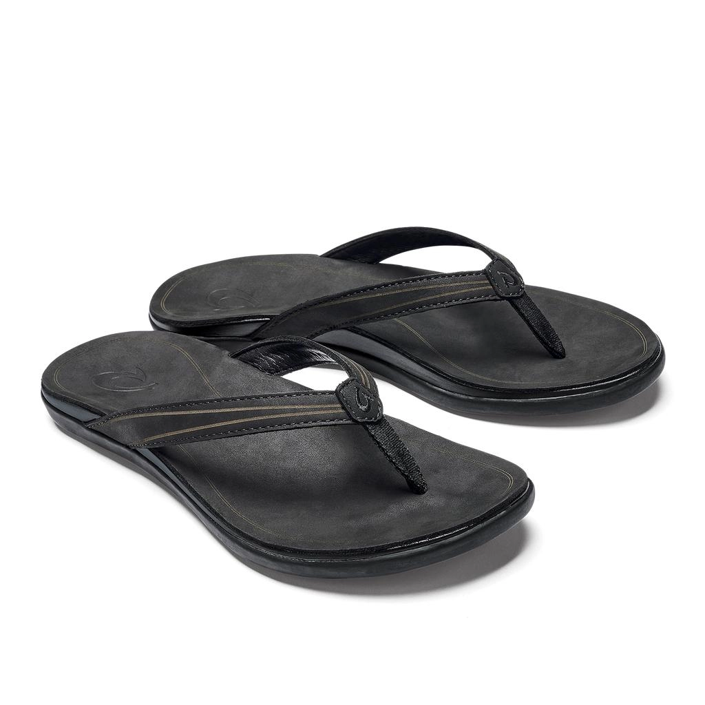 Slipper OluKai Women Aukai Black Black 2 Slipper OluKai Women Aukai Black Black - Afbeelding 2