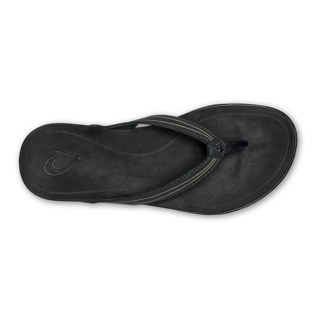 Slipper OluKai Women Aukai Black Black 3 Slipper OluKai Women Aukai Black Black - Afbeelding 3
