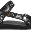 Teva Women Original Universal Sun And Moon Black White