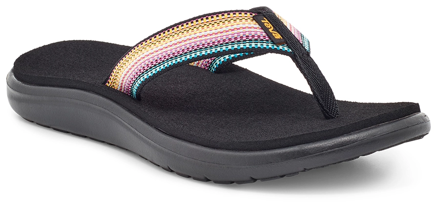 Teva Women Voya Flip Antiguous Black Multi 2 Teva Women Voya Flip Antiguous Black Multi - Afbeelding 2