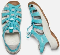 Sandaal Keen Women Astoria West Leather Porcelain Blue Glass -Teva Verkoopwinkel 3 1026152 PLD PDP