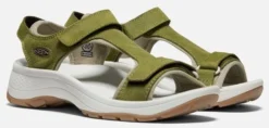 Sandaal Keen Women Astoria West T-Strap Olive Drab Leather WF -Teva Verkoopwinkel 3 1026178 PLA PDP