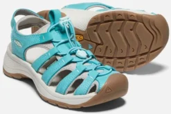 Sandaal Keen Women Astoria West Leather Porcelain Blue Glass -Teva Verkoopwinkel 4 1026152 PPS PDP