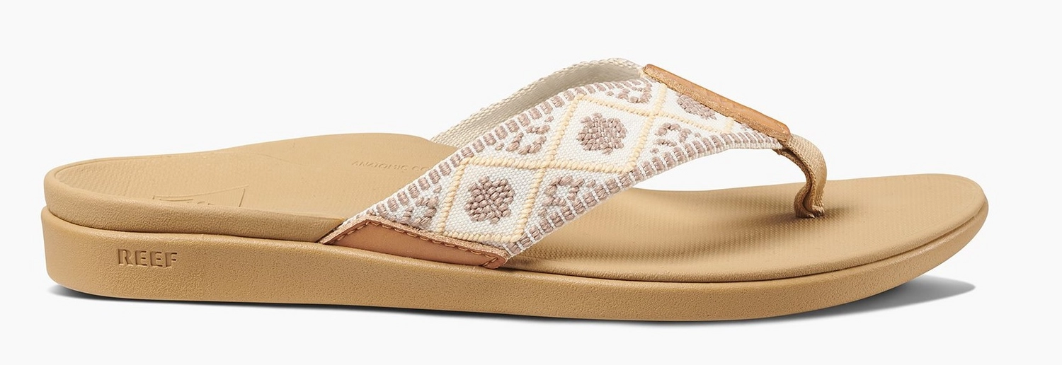 Slipper Reef Women Ortho-Bounce Woven Vintage White 4 Slipper Reef Women Ortho-Bounce Woven Vintage White - Afbeelding 4