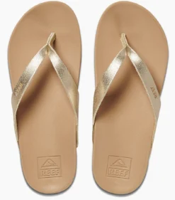 Slipper Reef Women Cushion Bounce Court Tan Champagne -Teva Verkoopwinkel 4 ci4704t