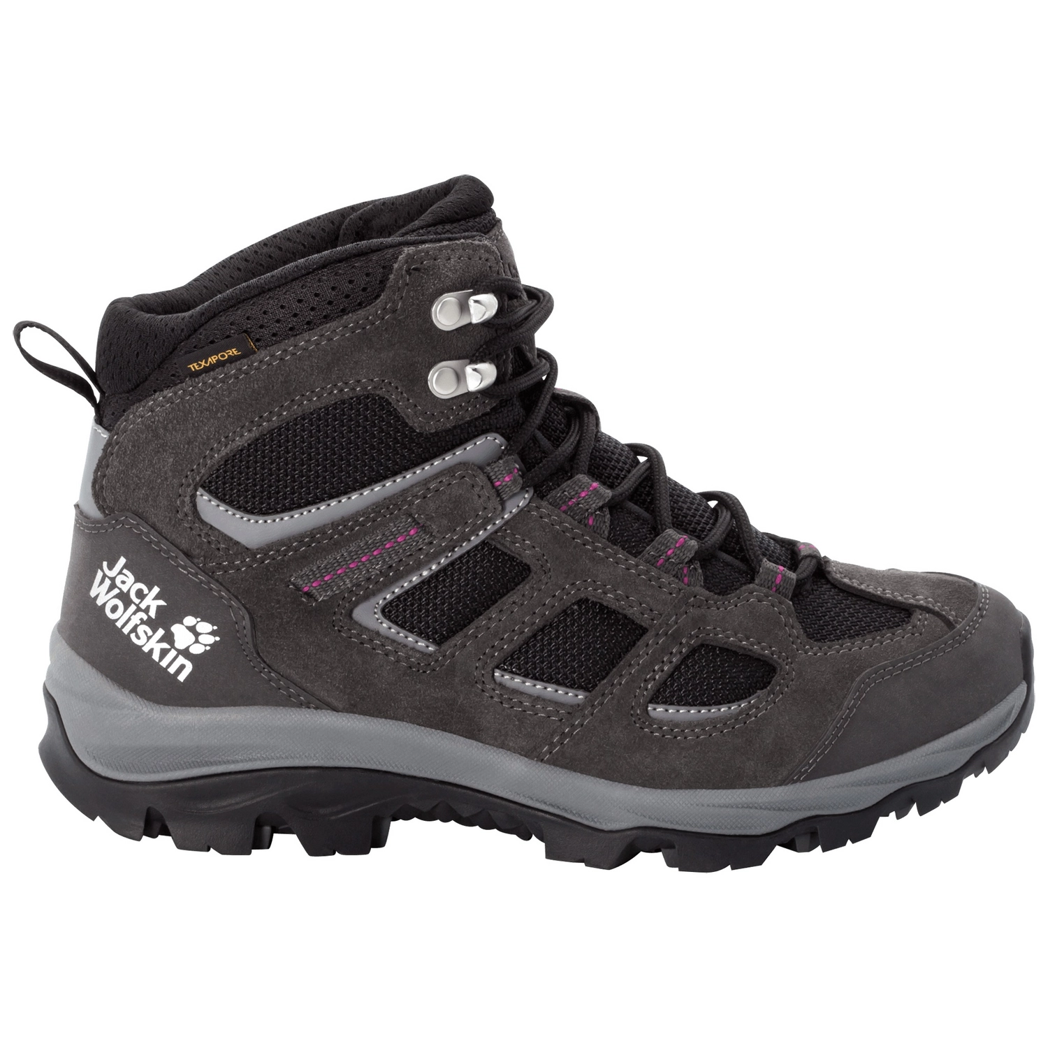 Wandelschoen Jack Wolfskin Women Vojo 3 Texapore Mid Dark Steel Purple 1 Wandelschoen Jack Wolfskin Women Vojo 3 Texapore Mid Dark Steel Purple