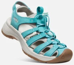 Sandaal Keen Women Astoria West Leather Porcelain Blue Glass -Teva Verkoopwinkel 5 1026152 3Q PDP