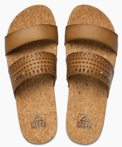 Slipper Reef Women Cushion Vista Perf Coffee -Teva Verkoopwinkel 5 ci9200t