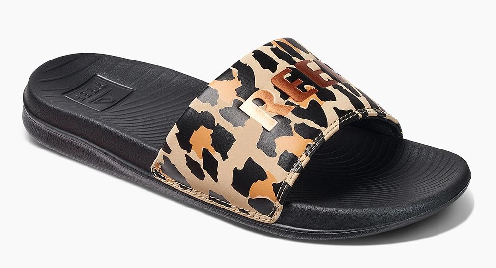 Slipper Reef Women One Slide Classic Leopard 1 Slipper Reef Women One Slide Classic Leopard