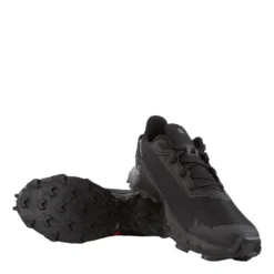 Trailrunning Schoen Salomon Women Alphacross 4 Black Black Black -Teva Verkoopwinkel 60728 53007