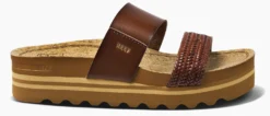 Slipper Reef Women Cushion Vista Hi Chocolate -Teva Verkoopwinkel CI8096 RS