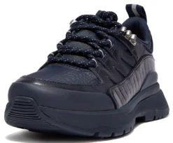 FitFlop Women Neo-D-Hyker Leather-Mix Trainers Midnight Navy Mix 9 FitFlop Women Neo-D-Hyker Leather-Mix Trainers Midnight Navy Mix -Teva Verkoopwinkel FG9 751 01 1