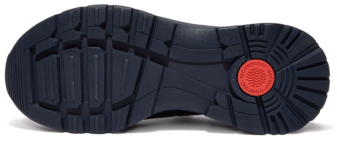 FitFlop Women Neo-D-Hyker Leather-Mix Trainers Midnight Navy Mix 2 FitFlop Women Neo-D-Hyker Leather-Mix Trainers Midnight Navy Mix - Afbeelding 2