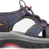 Sandaal Keen Women Venice H2 Midnight Navy Hot Coral