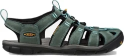 Sandaal Keen Women Clearwater CNX Leather Mineral Blue Yellow