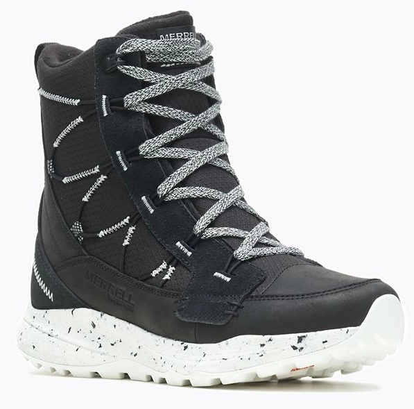 Wandelschoen Merrell Women Bravada 2 Thermo Mid WP Black White 2 Wandelschoen Merrell Women Bravada 2 Thermo Mid WP Black White - Afbeelding 2