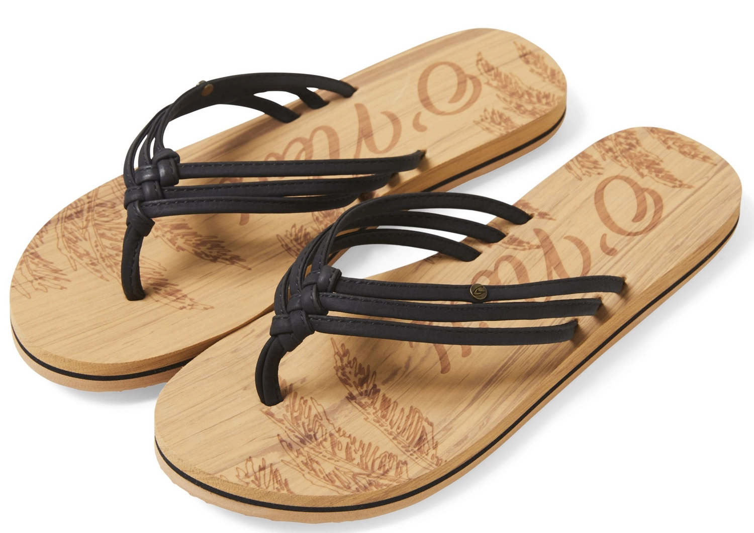 Slipper Oneill Women Ditsy Black Out N 1 Slipper Oneill Women Ditsy Black Out N