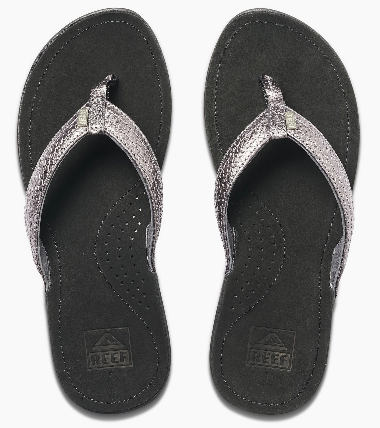 Slipper Reef Women Miss J-Bay Black Silver 4 Slipper Reef Women Miss J-Bay Black Silver - Afbeelding 4