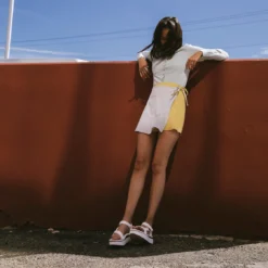 Teva Women Flatform Universal Mesh Print Bright White -Teva Verkoopwinkel Teva S19 W 1102451 FlatformUniversalMesh BRWH 4504 SH