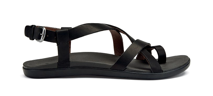 OluKai Upena Sandaal Women Black 1 OluKai Upena Sandaal Women Black