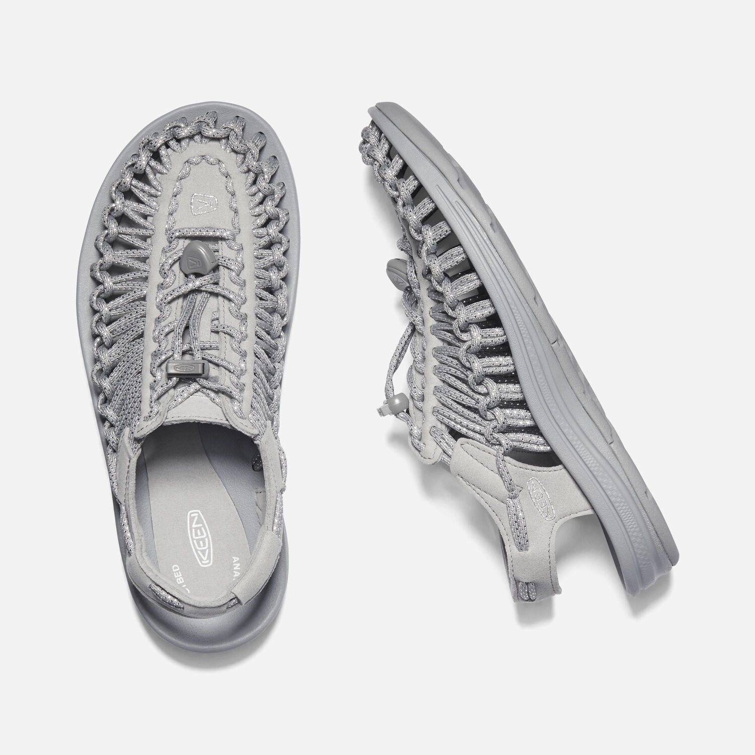 Sandaal Keen Women Uneek Silver Drizzle Uk 2 Sandaal Keen Women Uneek Silver Drizzle Uk - Afbeelding 2