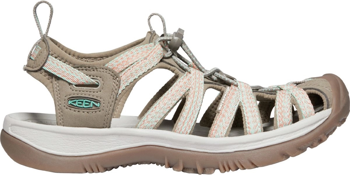 Sandaal Keen Women Whisper Taupe Coral 1 Sandaal Keen Women Whisper Taupe Coral