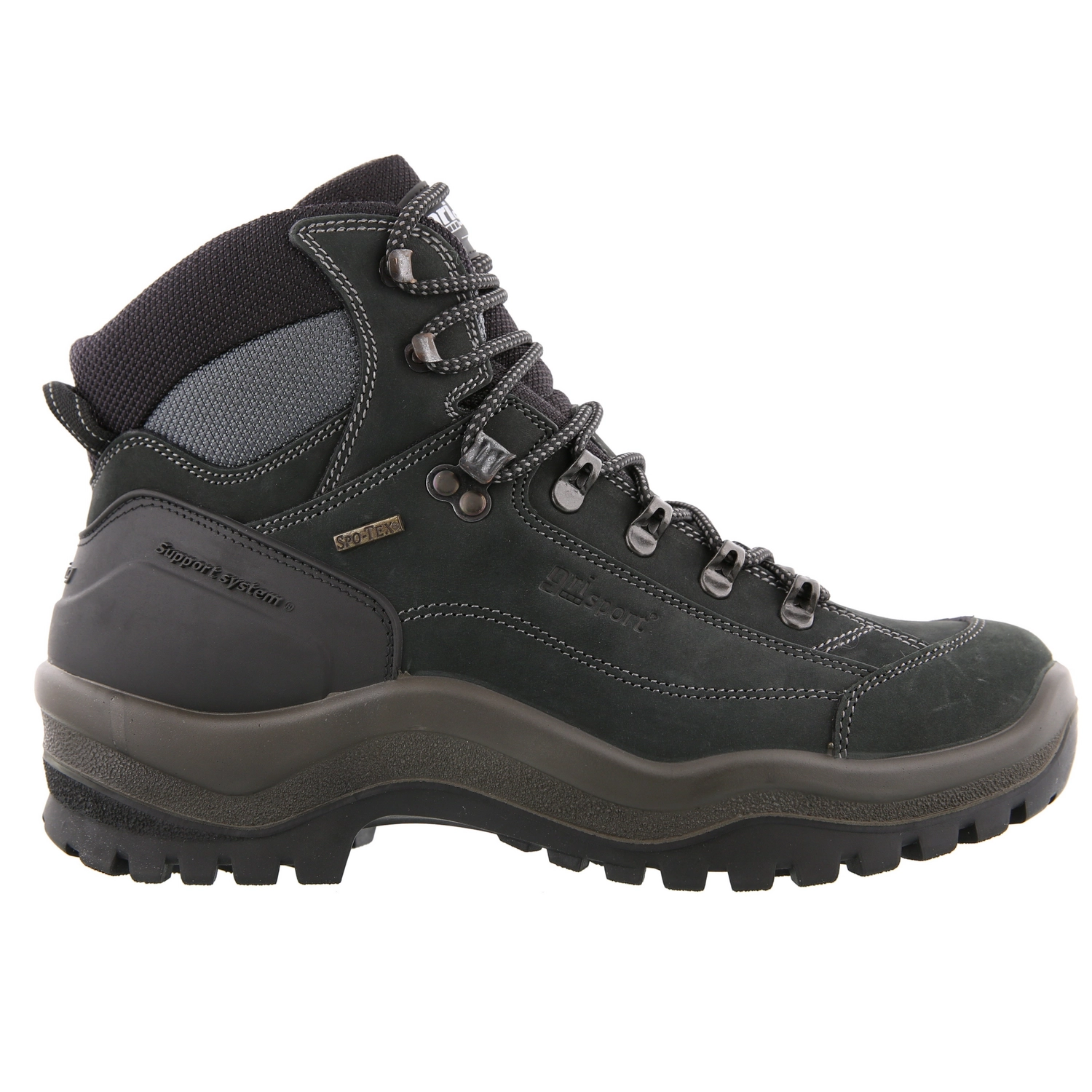 Wandelschoen Grisport Pampa Mid Anthracite 1 Wandelschoen Grisport Pampa Mid Anthracite