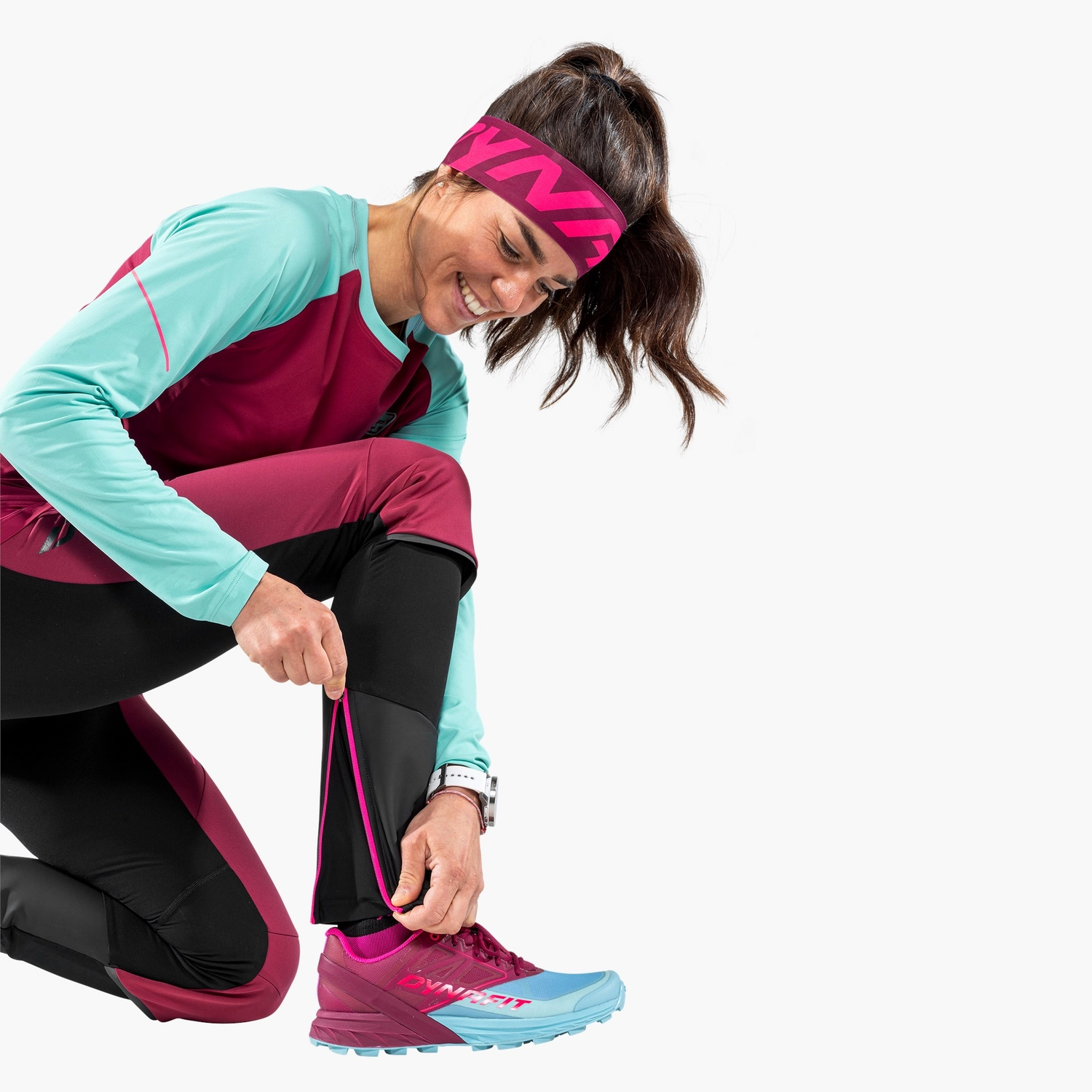 Trailrunning Schoen Dynafit Women Alpine Beet Red Marine Blue 2 Trailrunning Schoen Dynafit Women Alpine Beet Red Marine Blue - Afbeelding 2