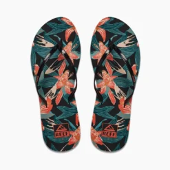 Slipper Reef Women Bliss-Full Hibiscus -Teva Verkoopwinkel ci5058reefbliss fullblkhibiscust
