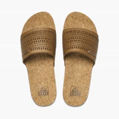 Slipper Reef Women Cushion Scout Perf Coffee -Teva Verkoopwinkel ci9196t