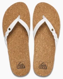 Slipper Reef Women Cushion Court Twist White -Teva Verkoopwinkel cj0196t2000x