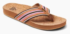 Slipper Reef Women Cushion Strand Smoothie Stripe