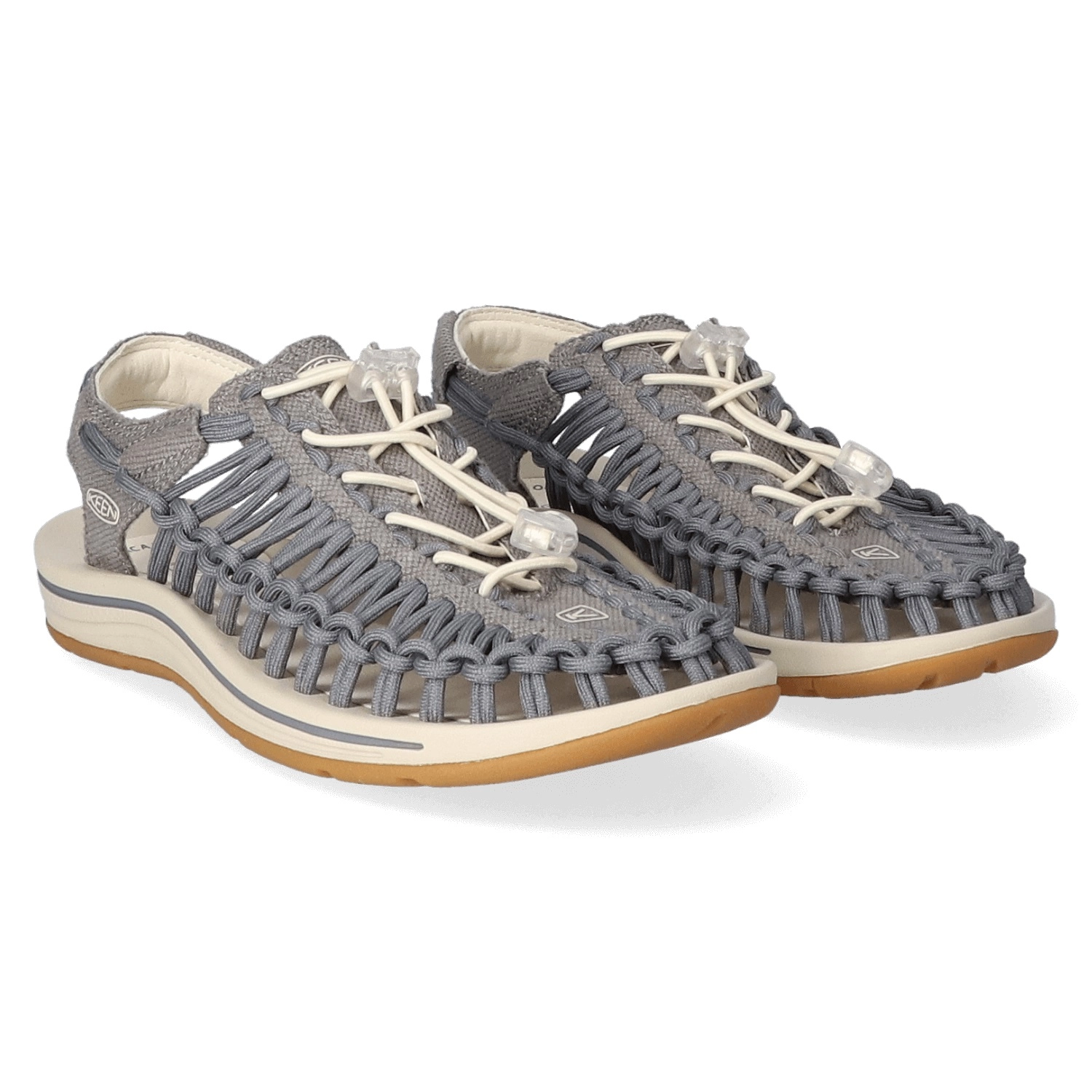 Sandaal KEEN Women Uneek Canvas Steel Grey Birch 4 Sandaal KEEN Women Uneek Canvas Steel Grey Birch - Afbeelding 4