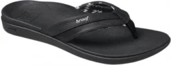 Slipper Reef Women Ortho-Bounce Coast Black